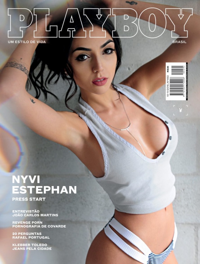 Playboy: Nyvi Estephan – Outubro/Novembro 2016