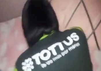 Sem querer meteu no cu da amiga do trabalho